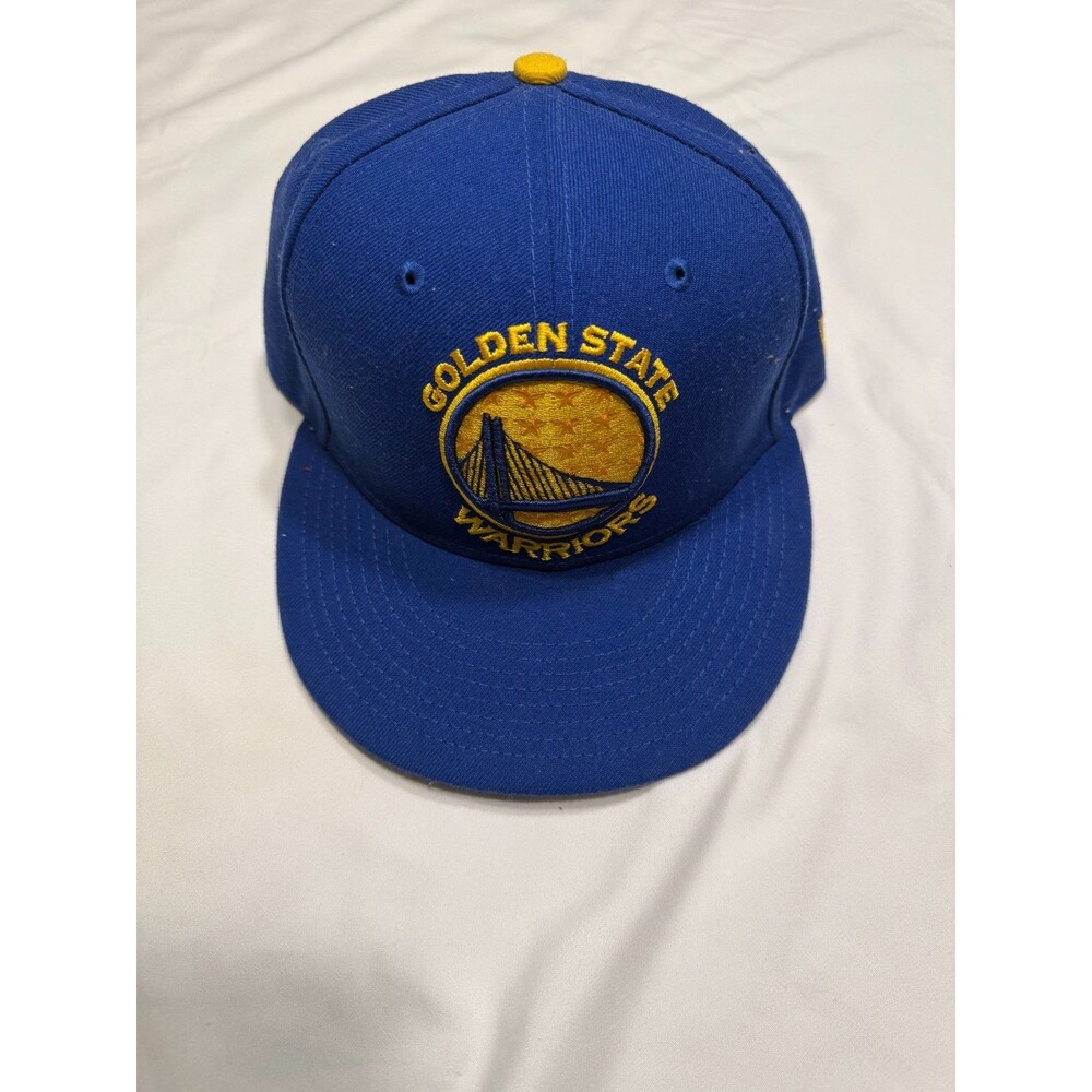 Golden State Warriors Hat Cap New Era 9Fifty Snapback Blue NBA One Size Captain